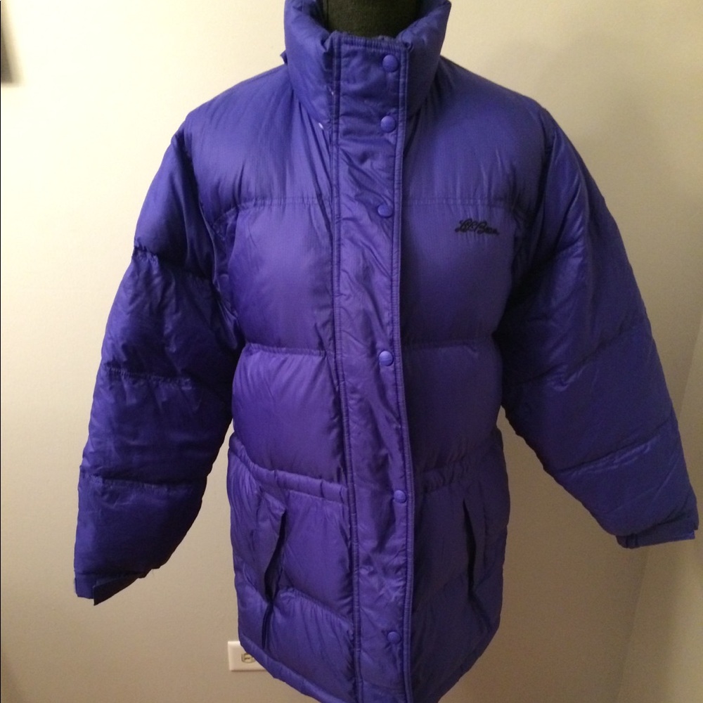 LL Bean Down Coat - Women’s Small